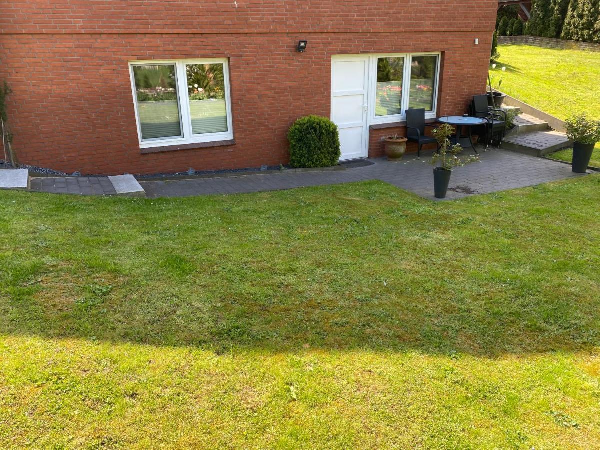Schoene Wohnung Mit Garten Beim Outletcenter 5 Km Boostedt Exterior foto